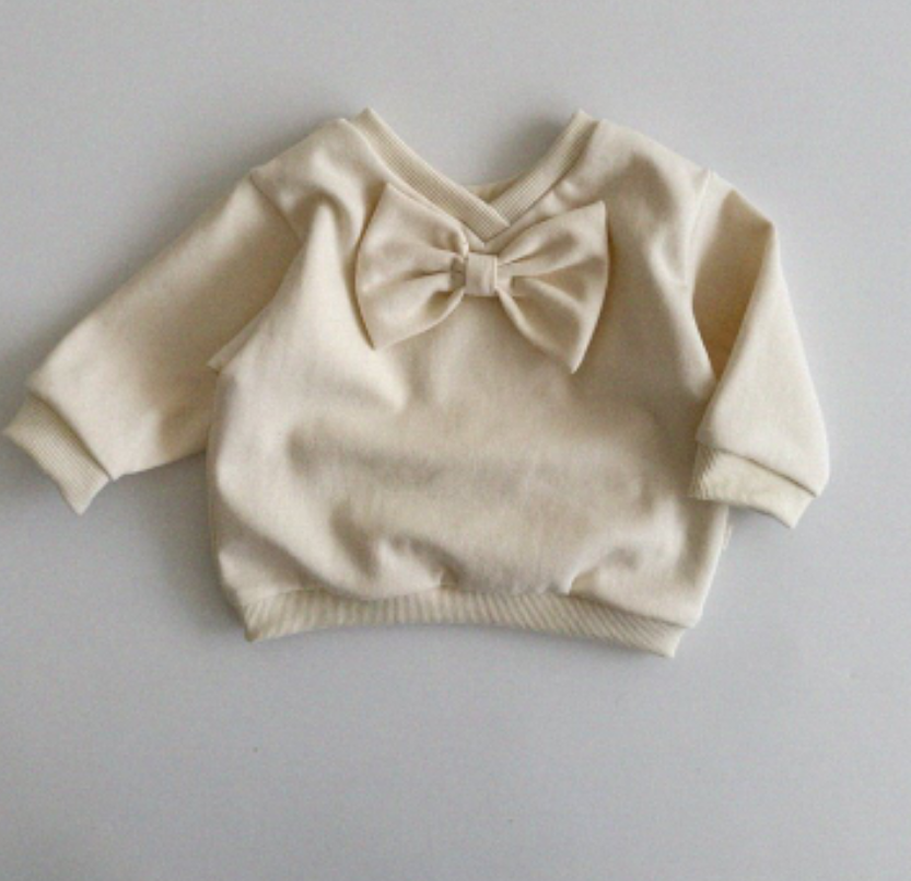 Felpa fiocco 100% cotone